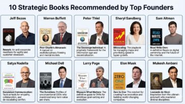 Beyond the Bestsellers: 10 Hidden Strategic Books Recommended by Billionaires & Top Founders