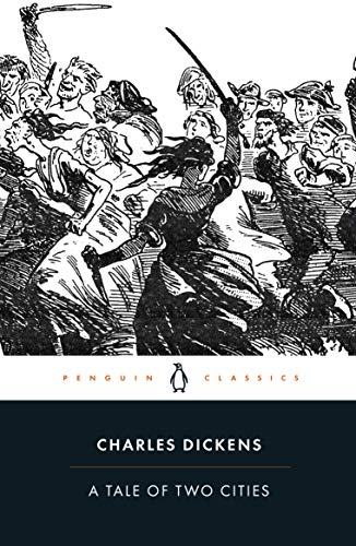 A Tale of Two Cities by Charles Dickens book cover