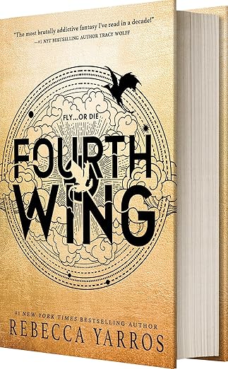 Fourth Wing Book Cover Fourth Wing by Rebecca Yarros book cover