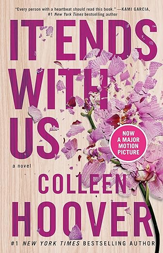 It Ends with Us by Colleen Hoover book cover