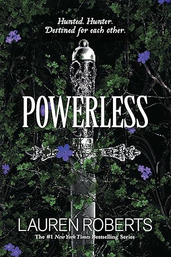 Powerless Book Cover Powerless by Lauren Roberts book cover