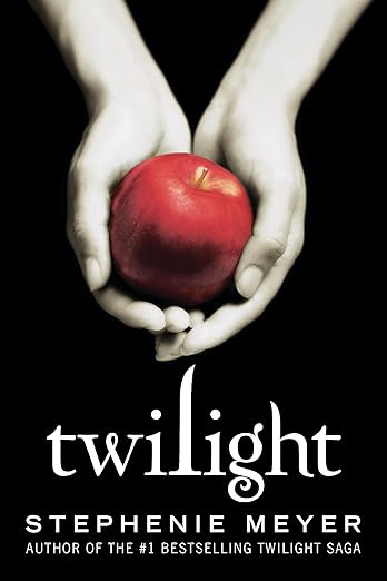 Twilight by Stephenie Meyer book cover