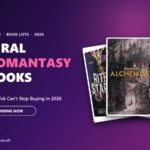 Viral romantasy books 2026 featured image with trending book covers