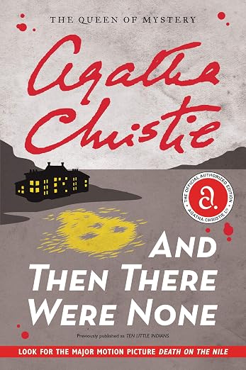 And Then There Were None by Agatha Christie book cover