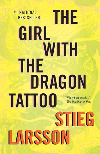 The Girl with the Dragon Tattoo by Stieg Larsson book cover